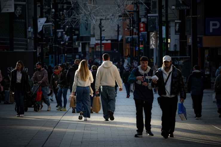 L'avinguda Meritxell.